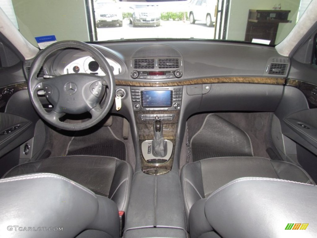 2004 Mercedes-Benz E 55 AMG Sedan Charcoal Dashboard Photo #52661568