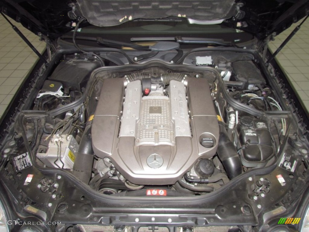 2004 Mercedes-Benz E 55 AMG Sedan Engine Photos
