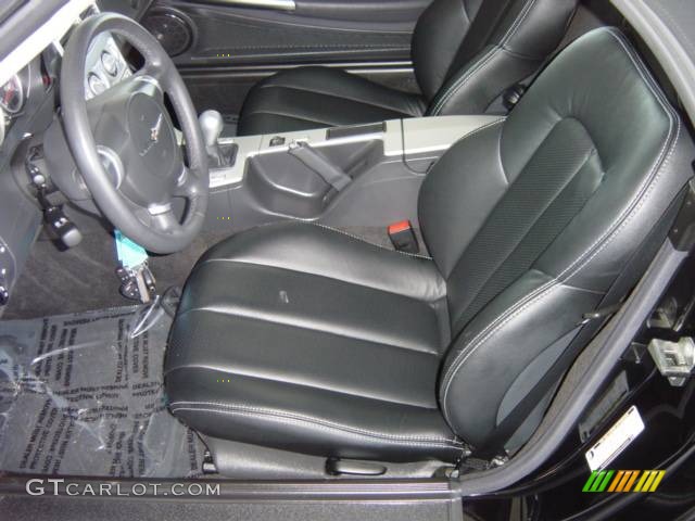 Dark Slate Gray Interior 2007 Chrysler Crossfire Roadster Photo #526627