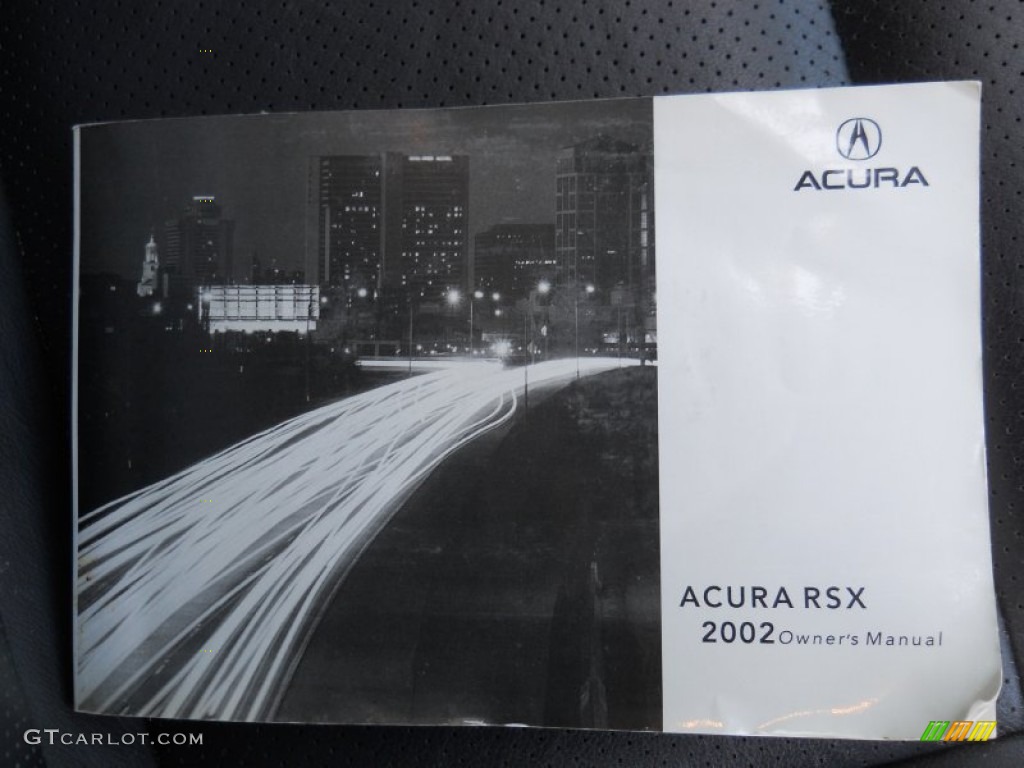 2002 Acura RSX Sports Coupe Books/Manuals Photos