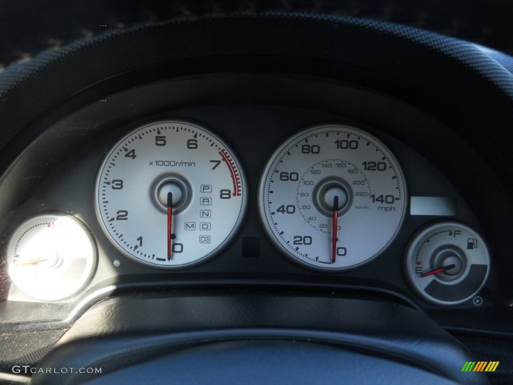 2002 Acura RSX Sports Coupe Gauges Photo #52662850