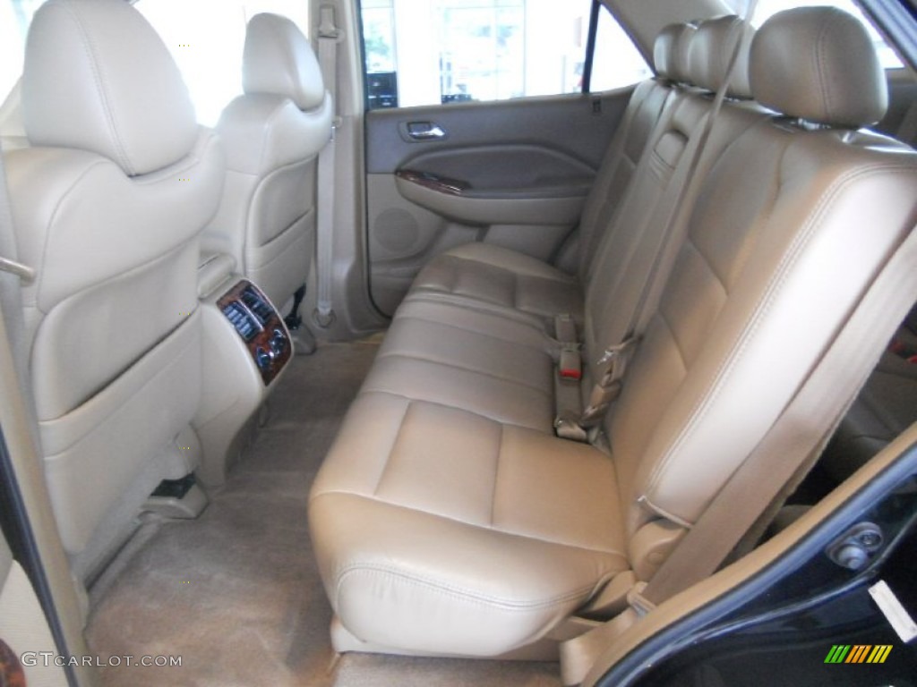 Saddle Interior 2001 Acura MDX Standard MDX Model Photo #52663558