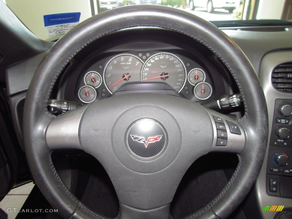 2007 Corvette Coupe - Black / Ebony photo #11