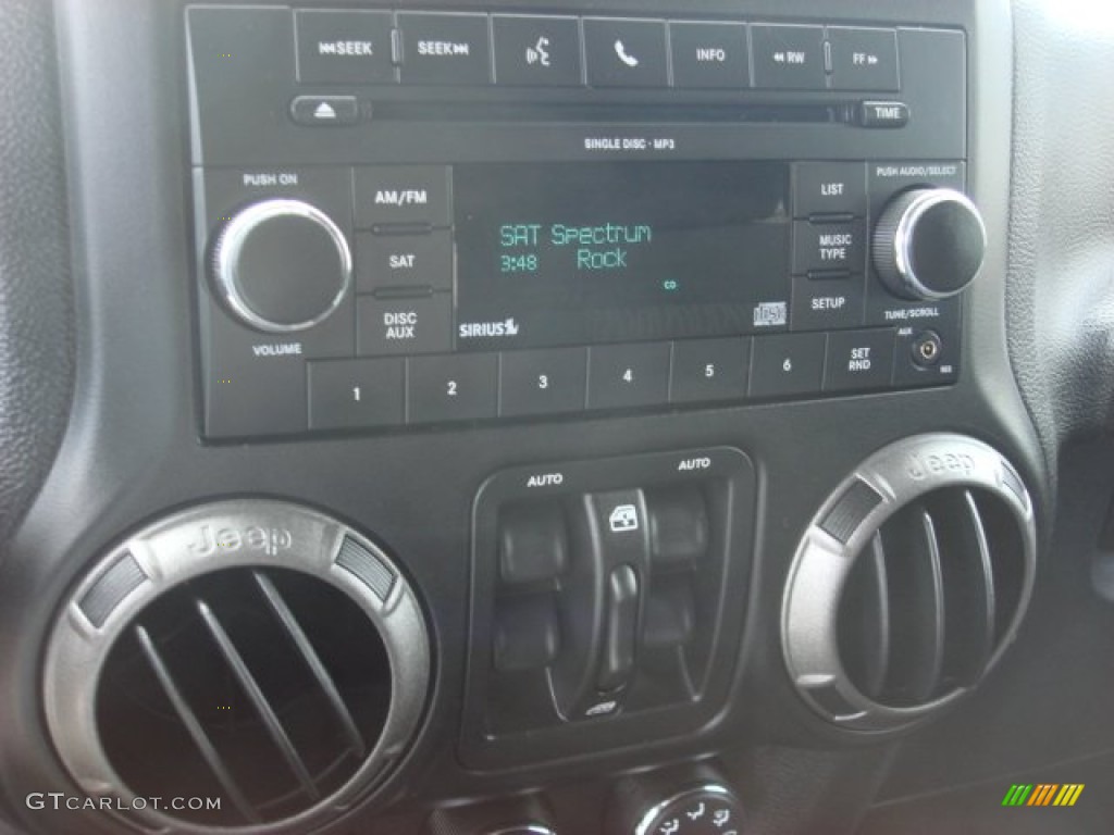 2011 Jeep Wrangler Unlimited Sport 4x4 Controls Photo #52663687
