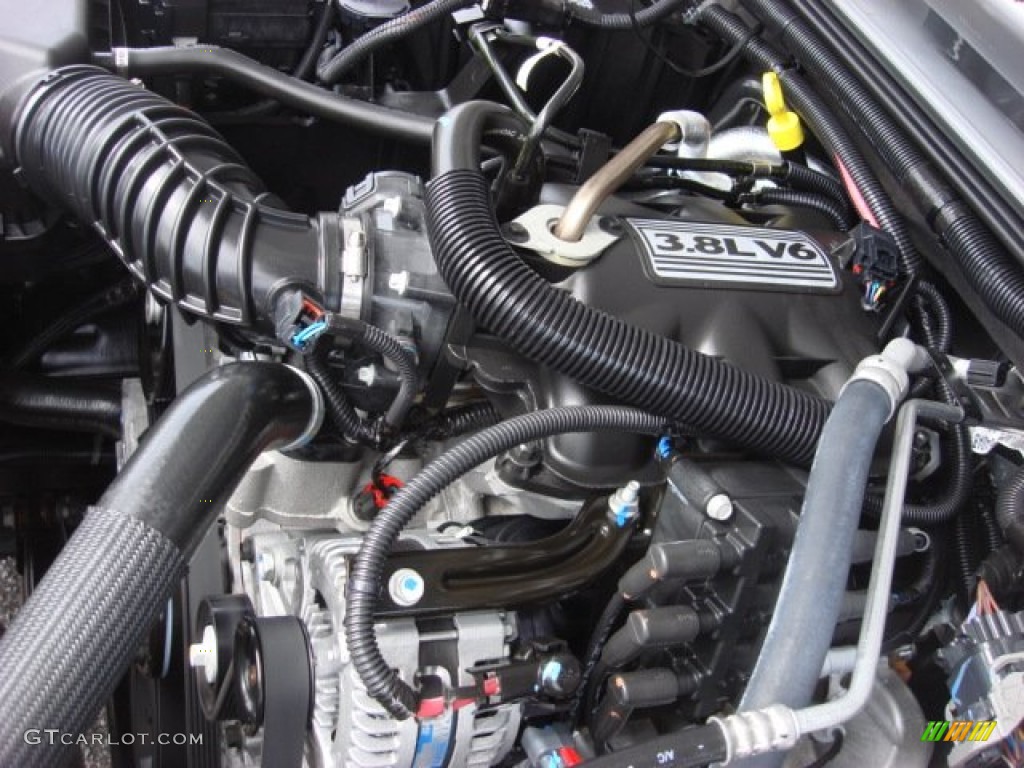 2011 Jeep Wrangler Unlimited Sport 4x4 3.8 Liter OHV 12-Valve V6 Engine Photo #52663828