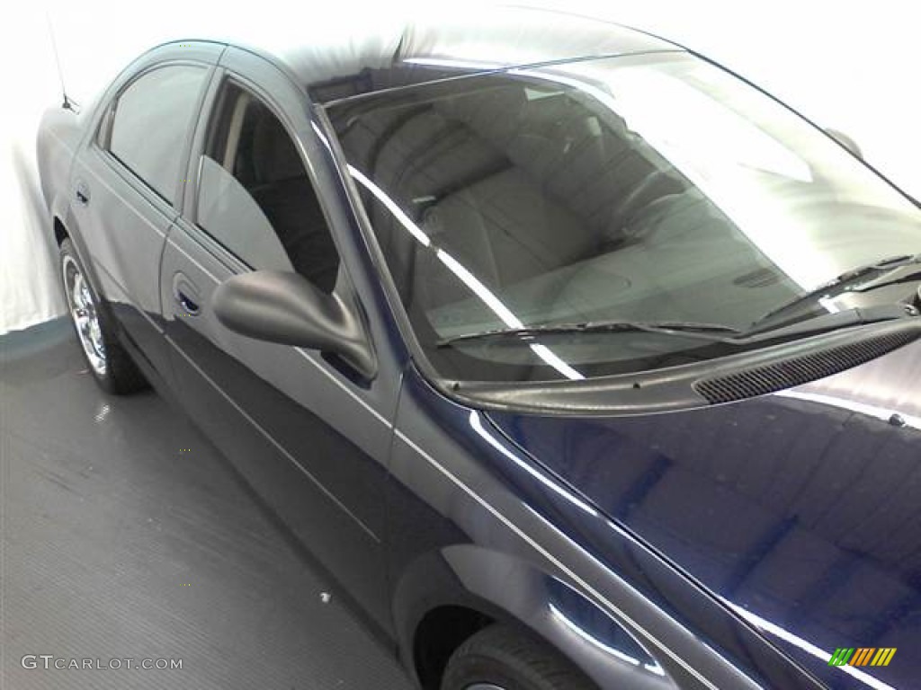 2005 Stratus SXT Sedan - Midnight Blue Pearl / Black photo #20