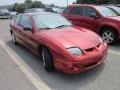 Orange Red Metallic 2001 Pontiac Sunfire SE Coupe