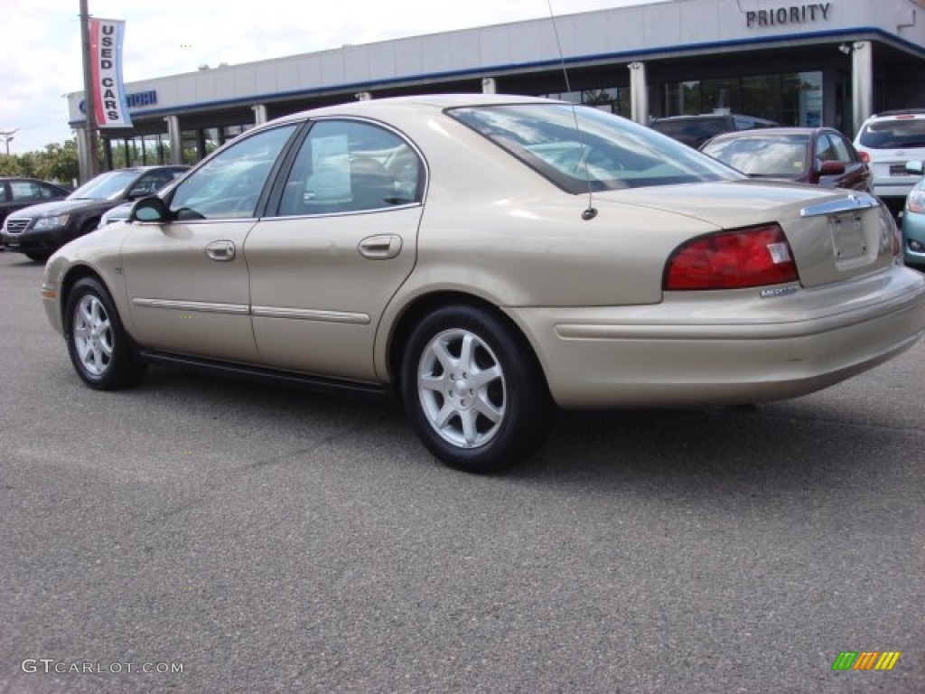 2000 Sable LS Premium Sedan - Harvest Gold Metallic / Medium Parchment photo #4