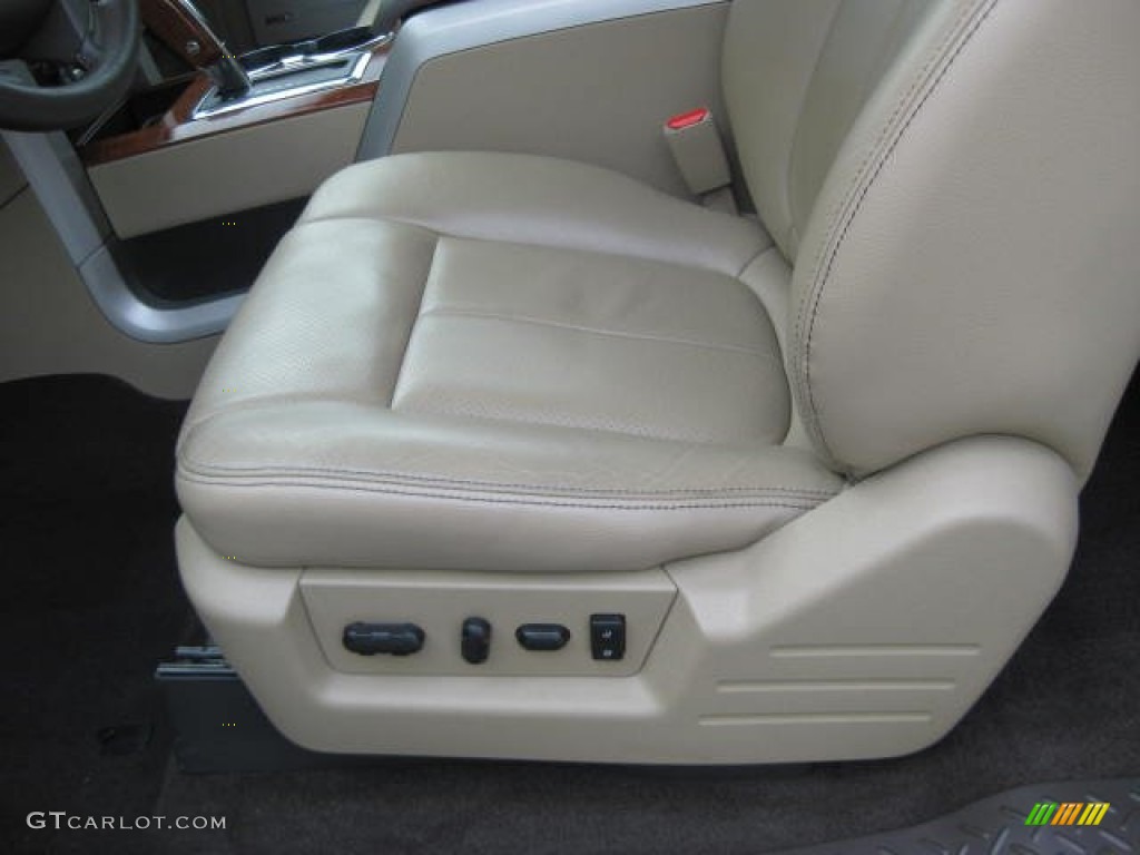 Camel/Tan Interior 2009 Ford F150 Lariat SuperCab 4x4 Photo #52666348