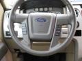 Camel/Tan 2009 Ford F150 Lariat SuperCab 4x4 Steering Wheel
