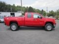 Fire Red 2011 GMC Sierra 2500HD SLE Extended Cab 4x4 Exterior