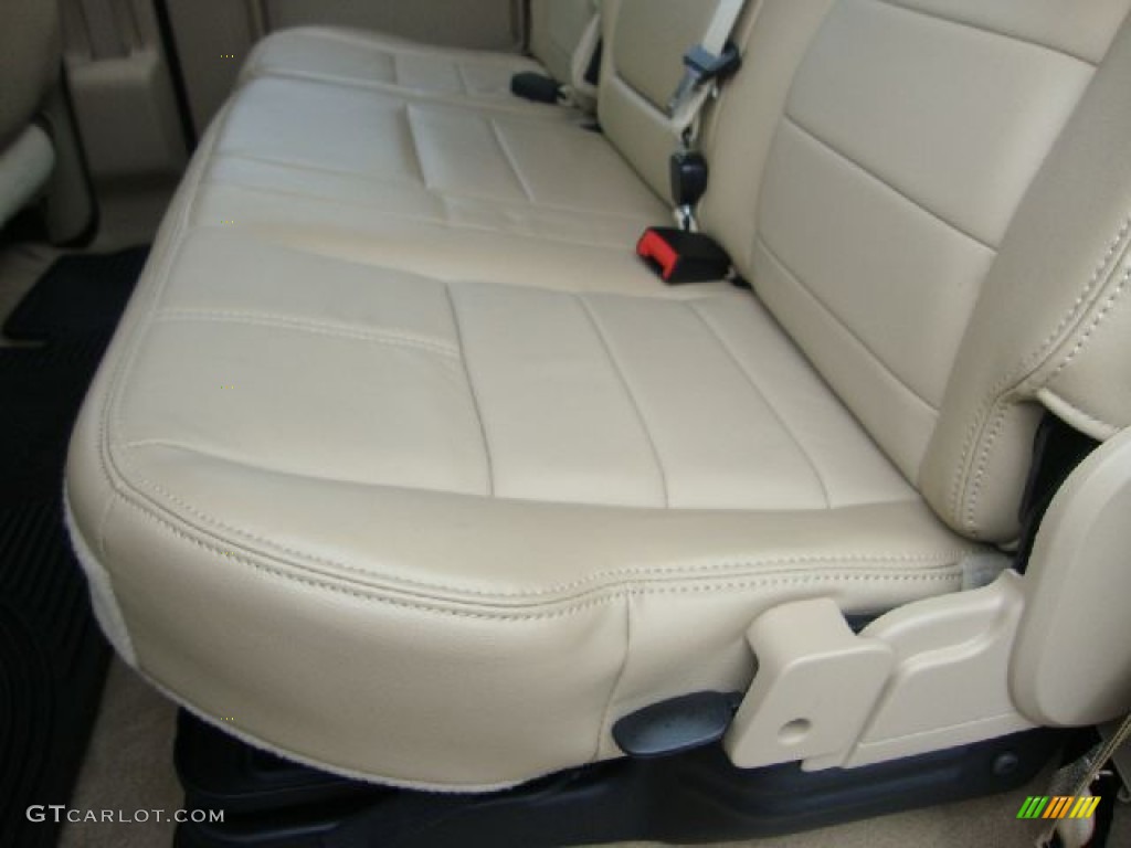 Camel Interior 2009 Ford F250 Super Duty Lariat Crew Cab 4x4 Photo #52667665