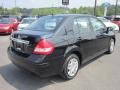 2010 Super Black Nissan Versa 1.8 S Sedan  photo #7