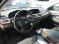 Black 2007 BMW 7 Series 750i Sedan Dashboard