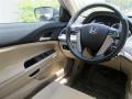 2011 Honda Accord Ivory Interior Steering Wheel Photo