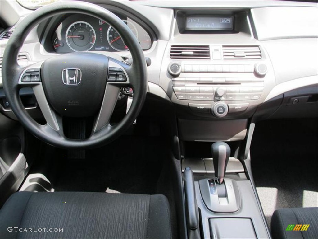 2011 Honda Accord LX Sedan Black Dashboard Photo #52668790