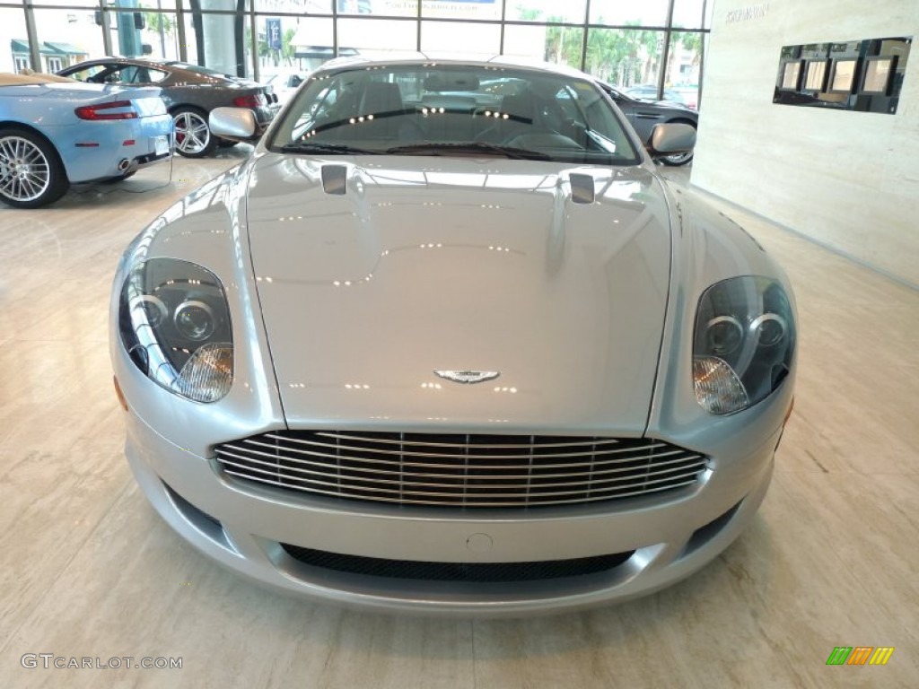AM Titanium Silver 2008 Aston Martin DB9 Coupe Exterior Photo #52668814