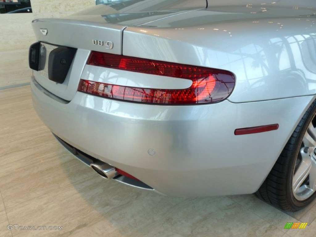 2008 DB9 Coupe - AM Titanium Silver / Obsidian Black photo #7