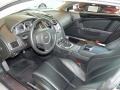 2008 Aston Martin DB9 Obsidian Black Interior Prime Interior Photo