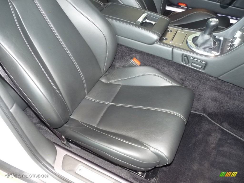 Obsidian Black Interior 2008 Aston Martin DB9 Coupe Photo #52669141