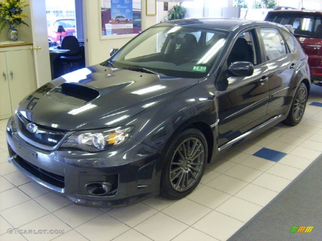 Dark Gray Metallic 2011 Subaru Impreza WRX Wagon Exterior Photo #52669279