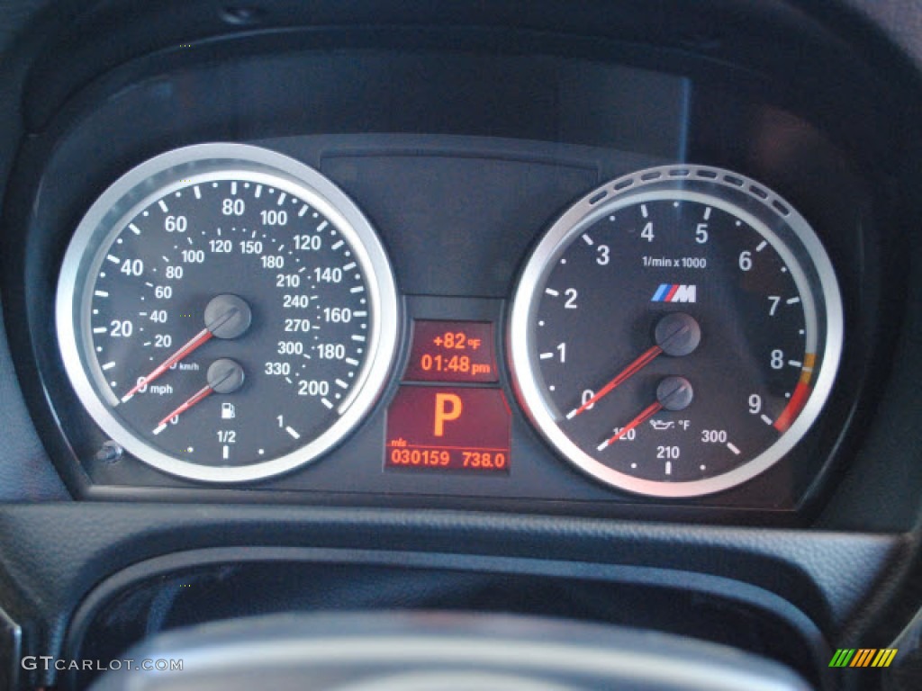 2008 BMW M3 Convertible Gauges Photo #52669543