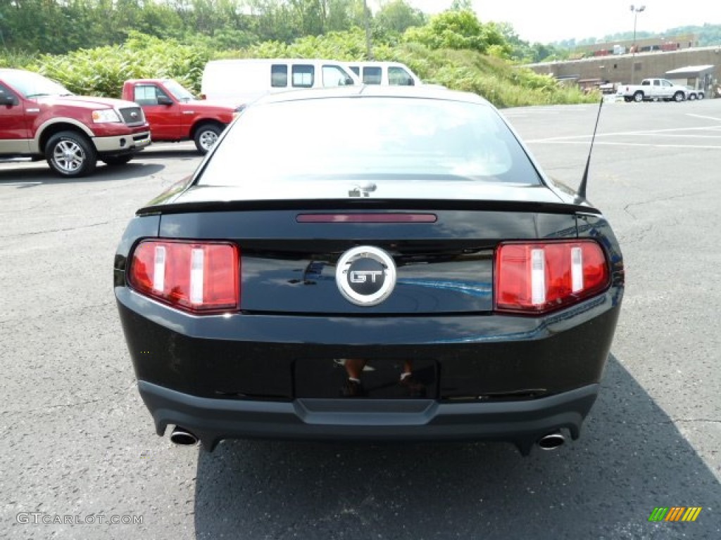 2011 Mustang GT Premium Coupe - Ebony Black / Charcoal Black/Cashmere photo #3