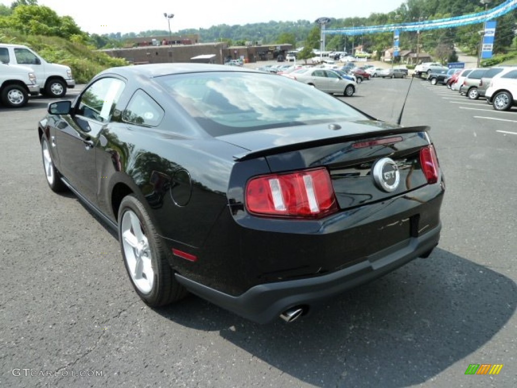 2011 Mustang GT Premium Coupe - Ebony Black / Charcoal Black/Cashmere photo #4