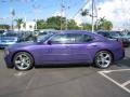 2007 Plum Crazy Pearl Dodge Charger R/T Daytona  photo #6