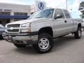 2004 Silver Birch Metallic Chevrolet Silverado 1500 LS Extended Cab 4x4  photo #2