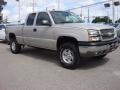 2004 Silver Birch Metallic Chevrolet Silverado 1500 LS Extended Cab 4x4  photo #6