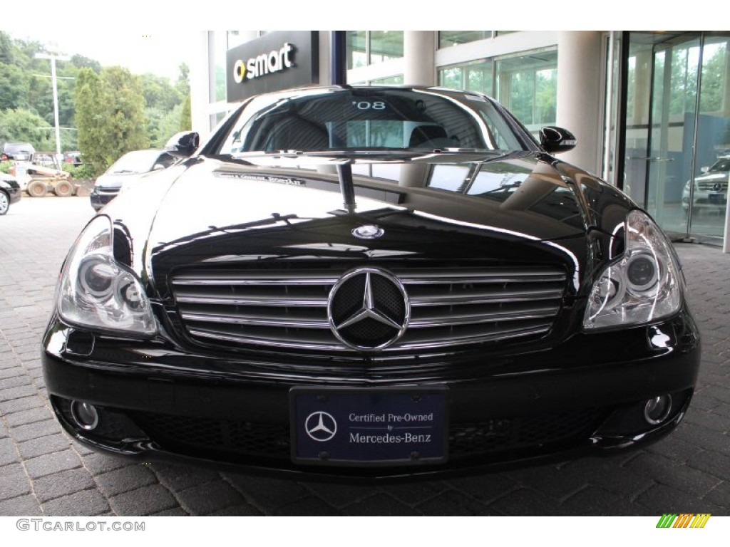 2008 CLS 550 - Black / Black photo #2
