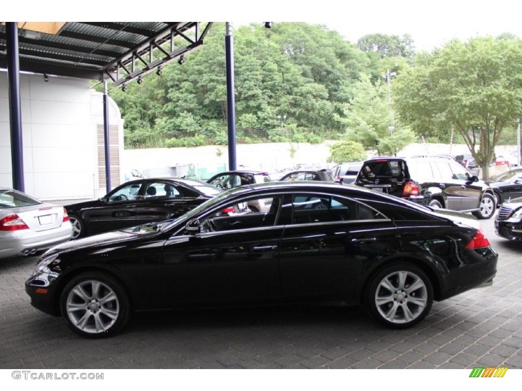 2008 CLS 550 - Black / Black photo #3