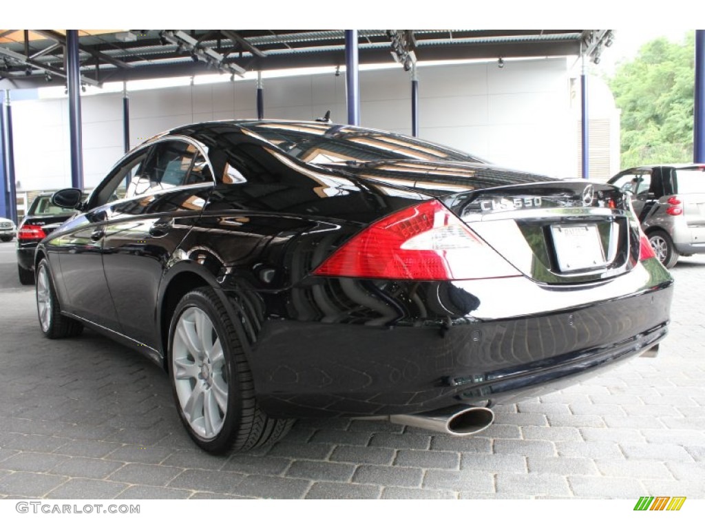 2008 CLS 550 - Black / Black photo #4