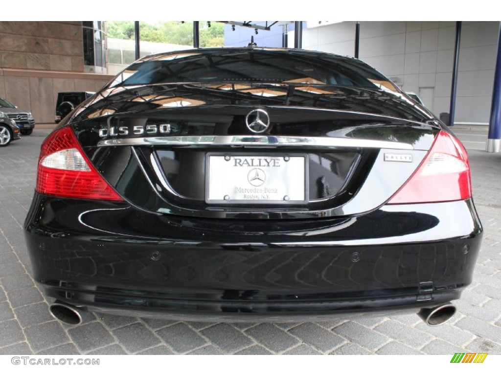 2008 CLS 550 - Black / Black photo #5