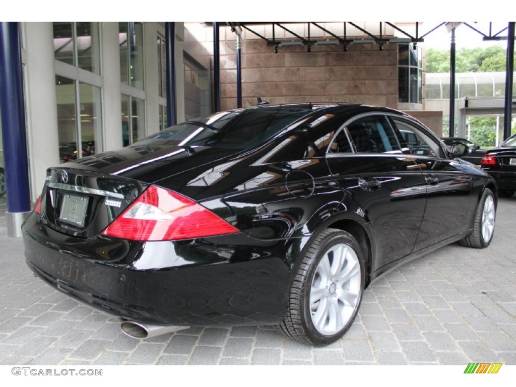 2008 CLS 550 - Black / Black photo #6