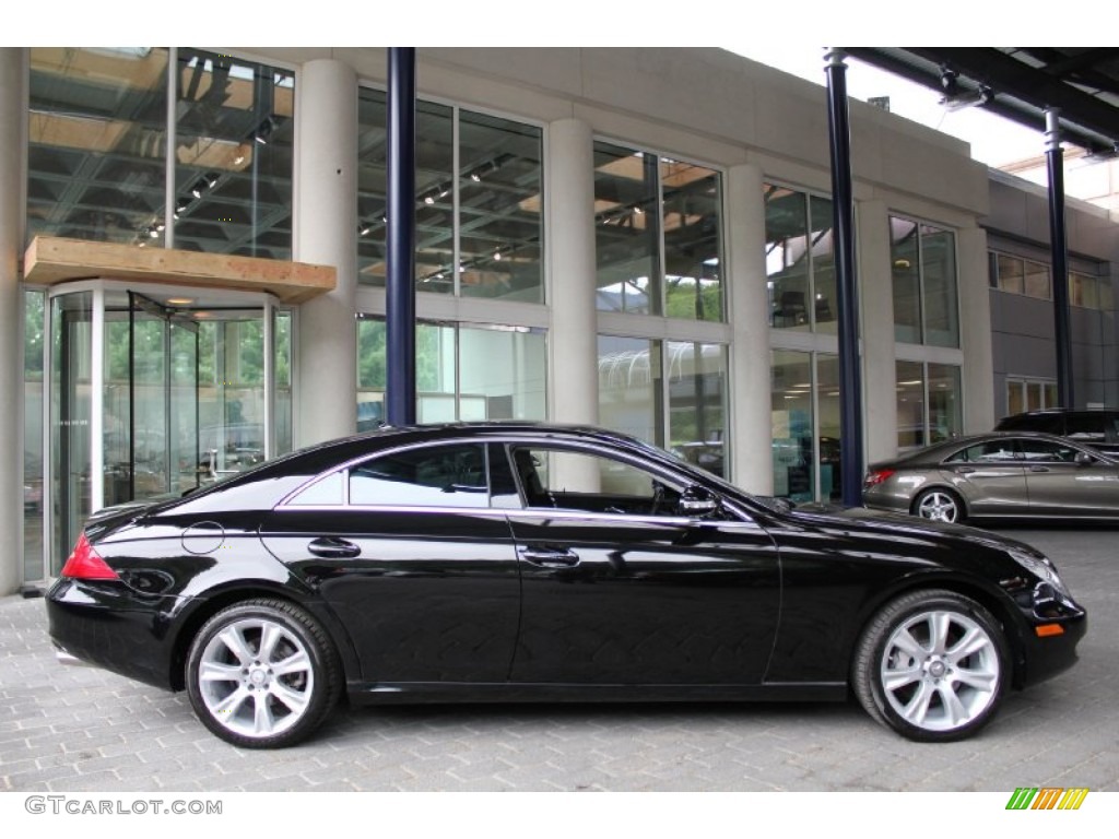 2008 CLS 550 - Black / Black photo #7