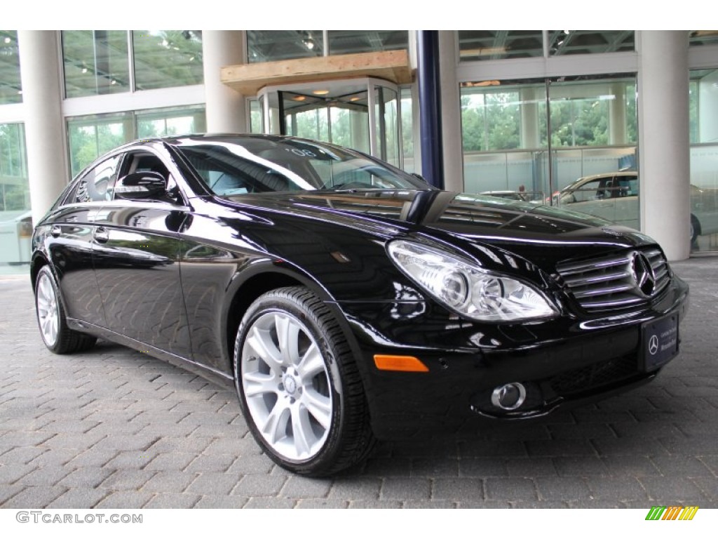 2008 CLS 550 - Black / Black photo #8