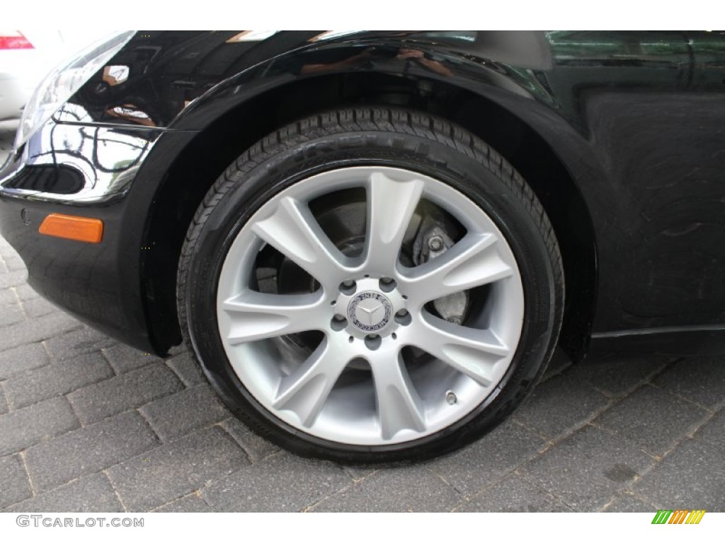 2008 CLS 550 - Black / Black photo #9