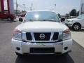 2009 Blizzard White Nissan Titan SE Crew Cab 4x4  photo #2