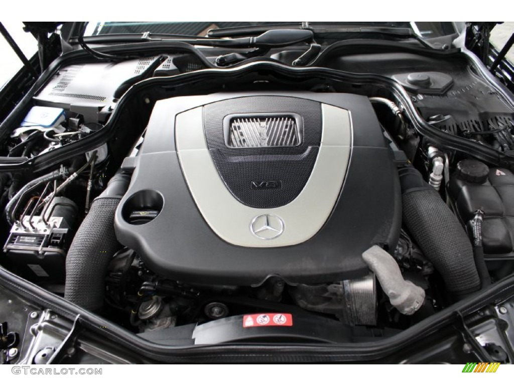 2008 CLS 550 - Black / Black photo #10