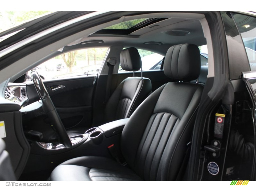 2008 CLS 550 - Black / Black photo #13