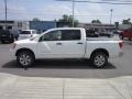 2009 Blizzard White Nissan Titan SE Crew Cab 4x4  photo #8