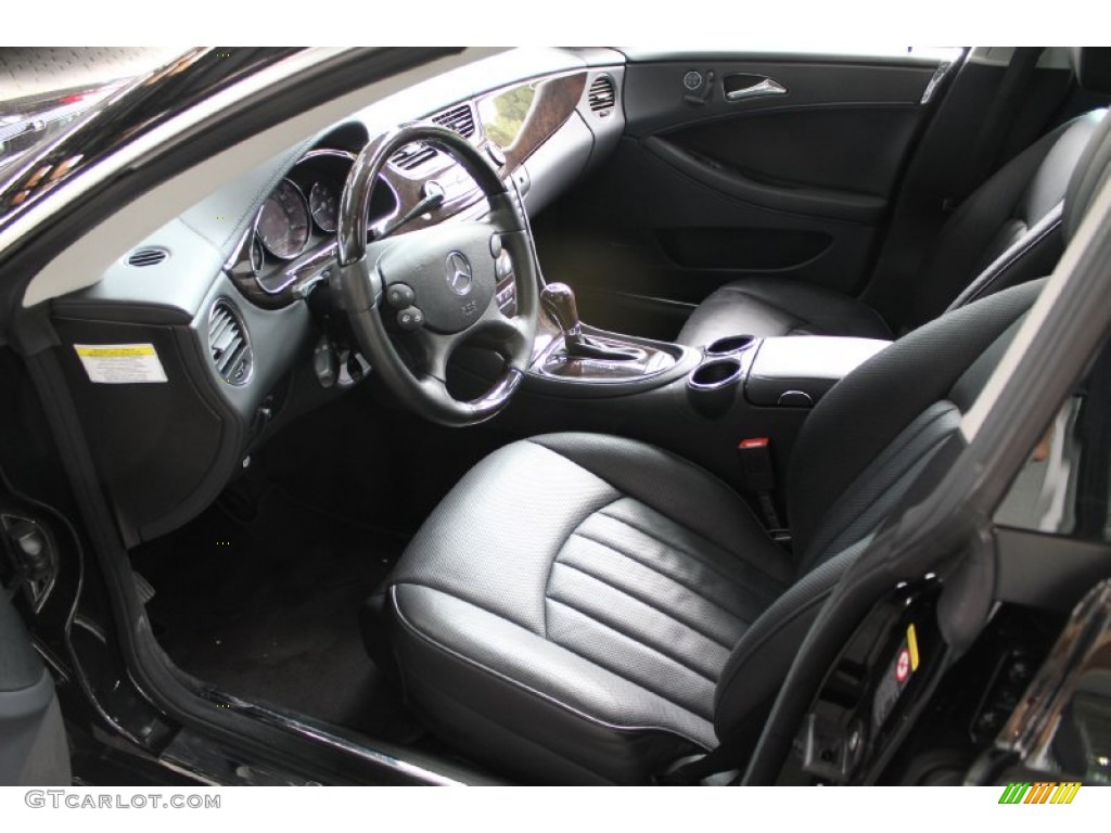 2008 CLS 550 - Black / Black photo #15