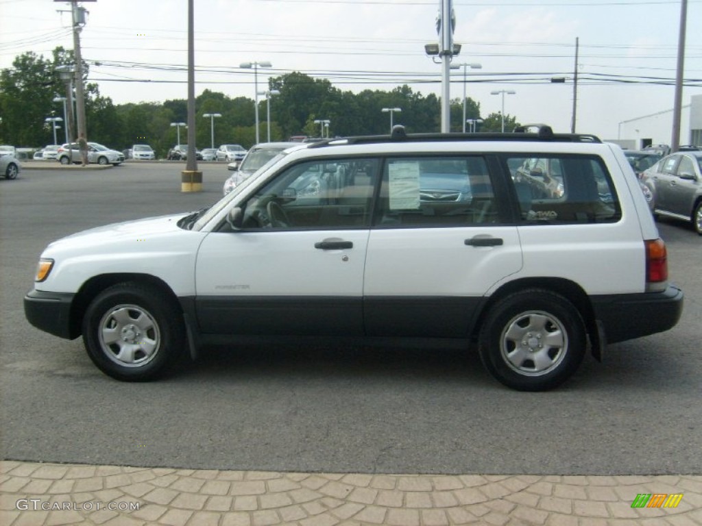 Aspen White 1999 Subaru Forester L Exterior Photo #52671865