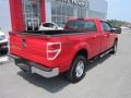 2009 Bright Red Ford F150 XL SuperCab 4x4  photo #11