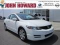 Taffeta White - Civic LX Coupe Photo No. 1