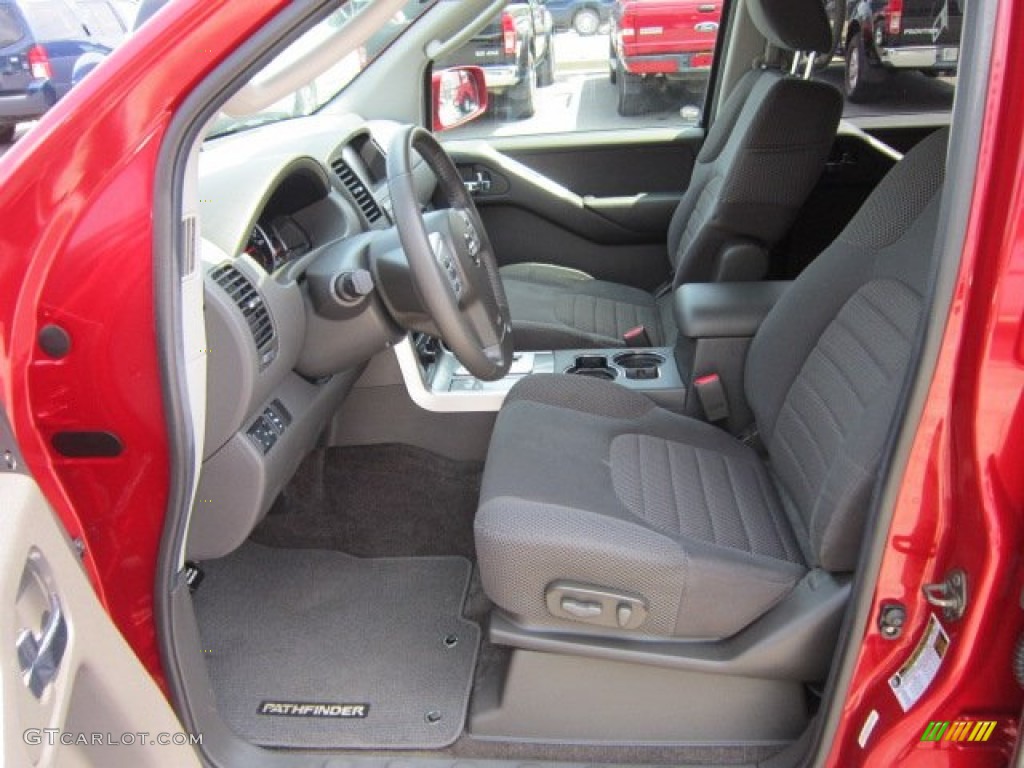 Graphite Interior 2010 Nissan Pathfinder SE 4x4 Photo #52672537