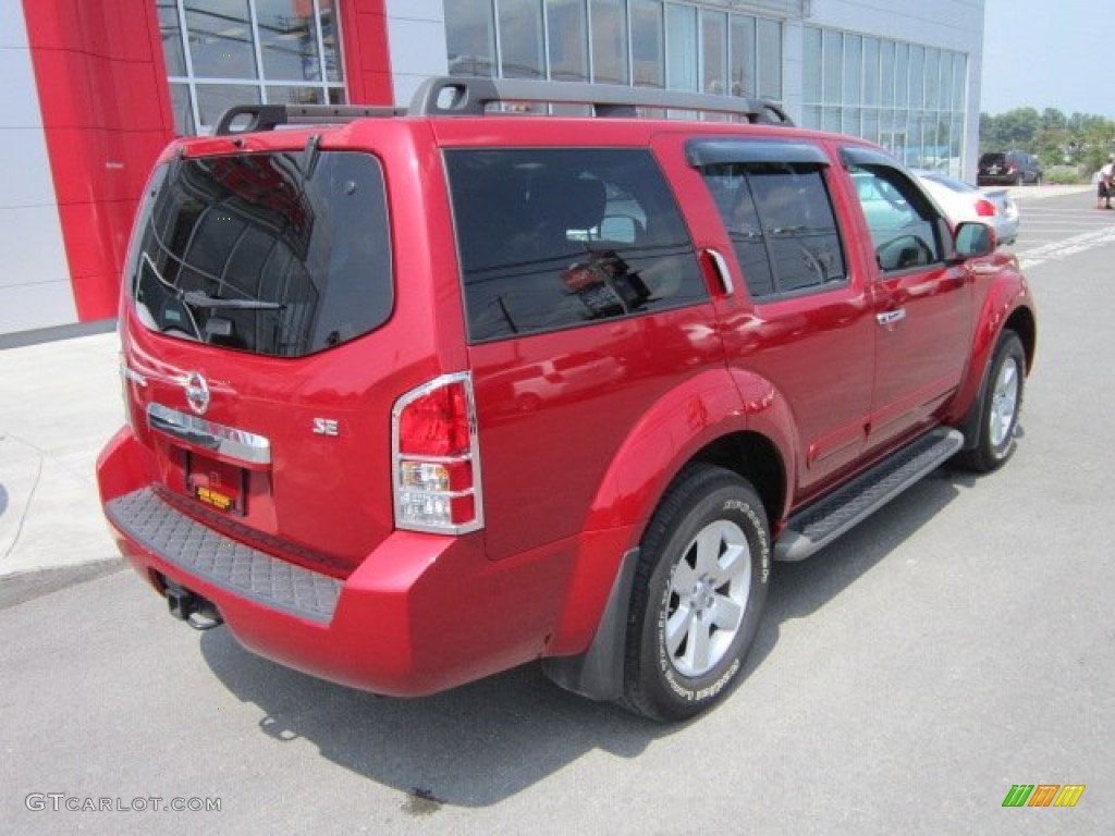 Red Brick 2010 Nissan Pathfinder SE 4x4 Exterior Photo #52672636