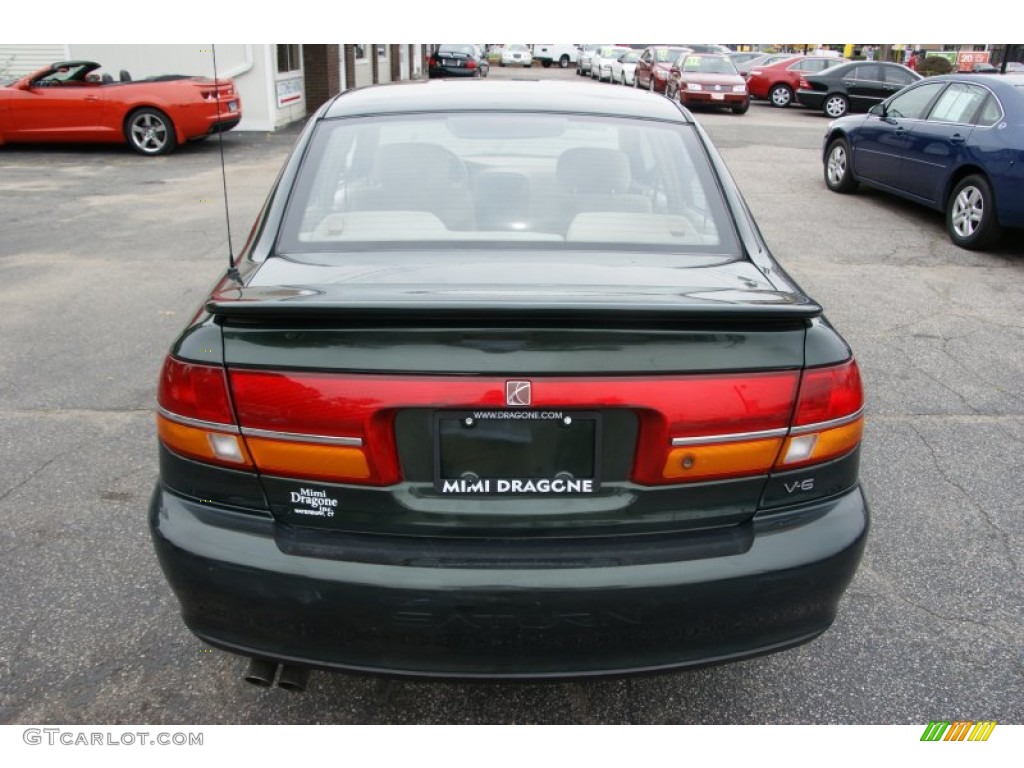2000 L Series LS2 Sedan - Green / Medium Tan photo #5